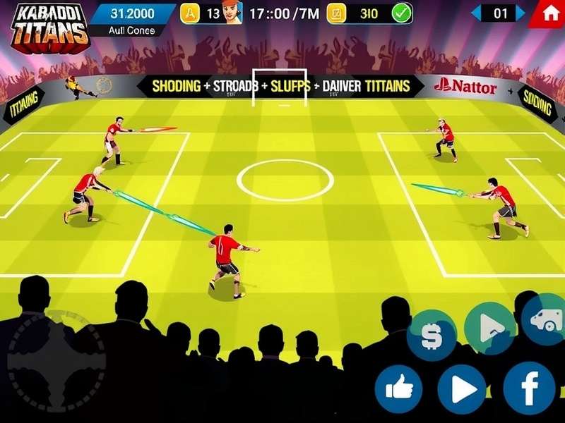 Kabaddi Titans Battle Gameplay